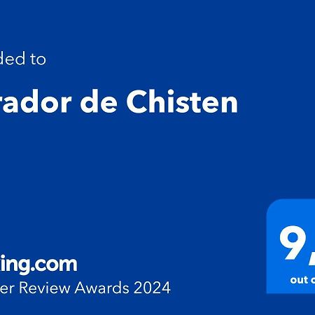 Mirador De Chisten Gistaín Екстериор снимка