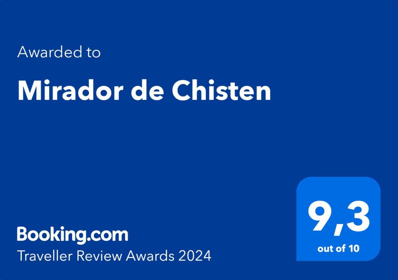 Mirador De Chisten Gistaín Екстериор снимка
